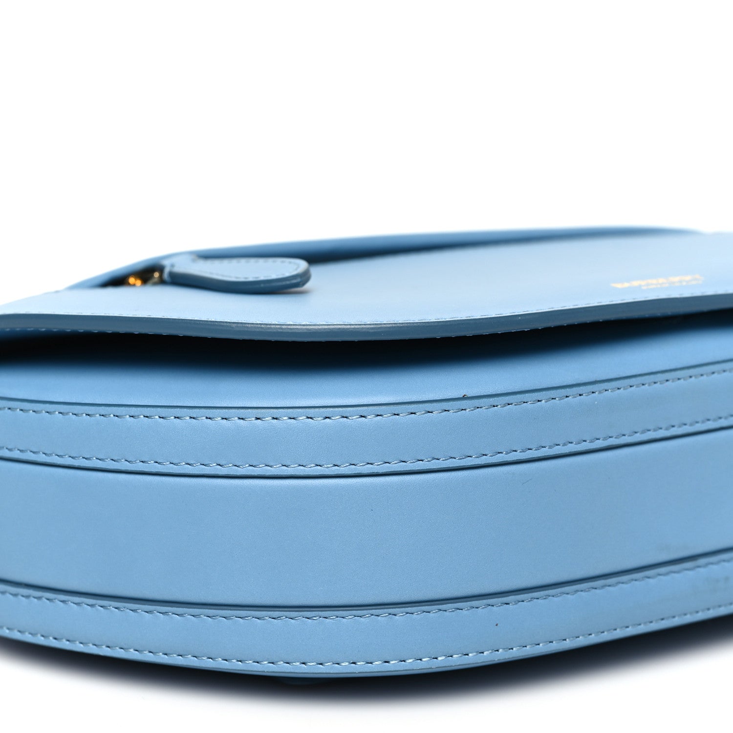 Burberry Calfskin Small Olympia Shoulder Bag Blue 7 of 8