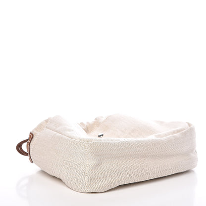 Hermes Canvas Barenia Fourbi 20 PM Pouch Naturel Fauve 4 of 7