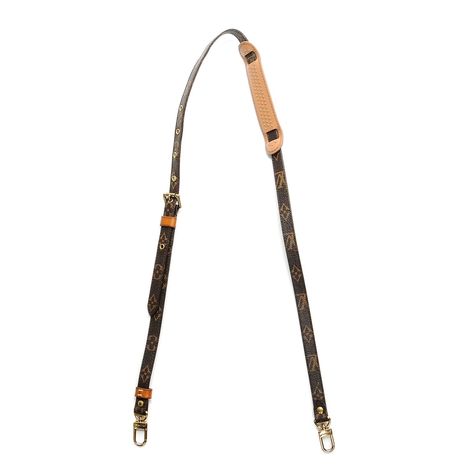 Louis Vuitton Monogram 16mm Adjustable Shoulder Strap 2 of 6