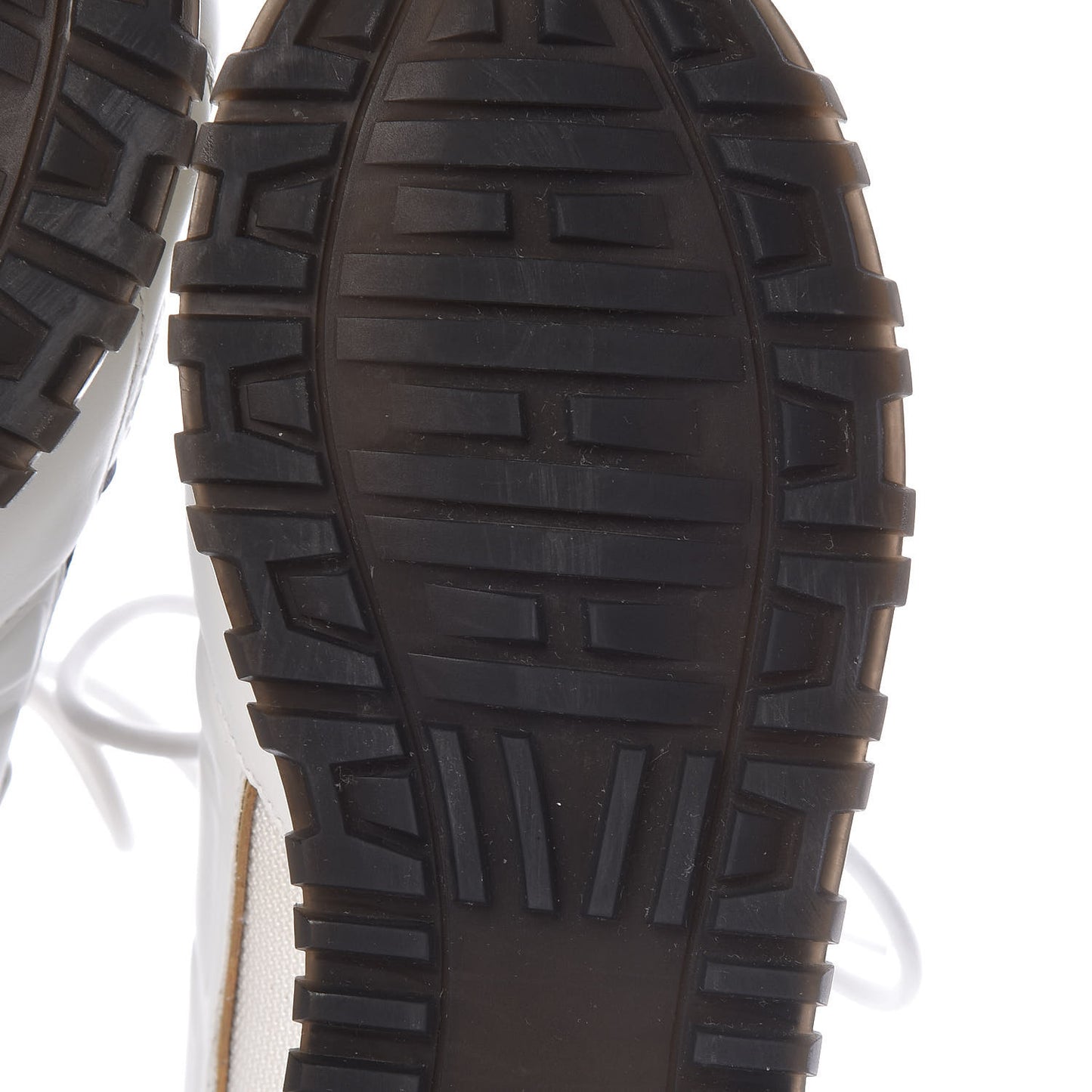 Calfskin Monogram Run Away Sneakers 38 White