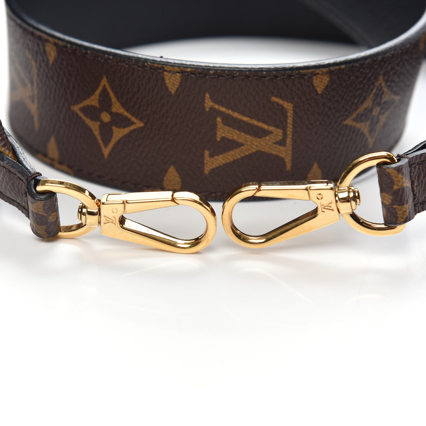 Monogram Bandouliere Shoulder Strap Black