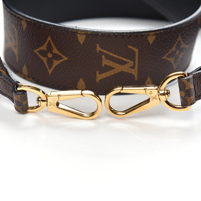 Louis Vuitton Monogram Bandouliere Shoulder Strap Black 4 of 5