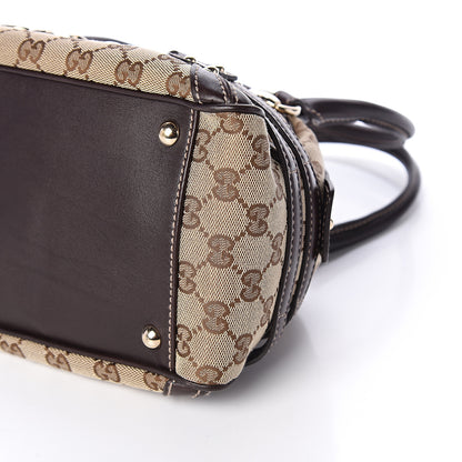 Gucci Monogram Medium Wave Boston Dark Brown 8 of 8