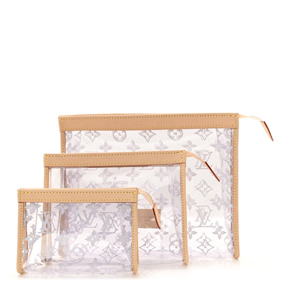 Louis Vuitton Trio Toiletry Pouch Set Translucent 3 of 15