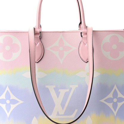 Louis Vuitton Monogram Escale Onthego GM Pastel 7 of 10