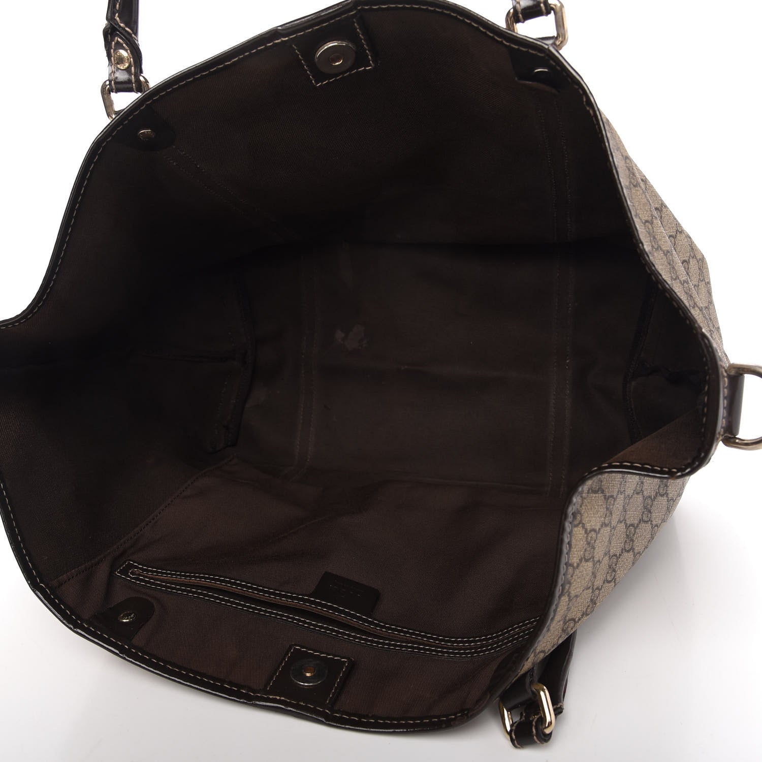 Gucci GG Plus Monogram Large Joy Tote Dark Brown 5 of 10