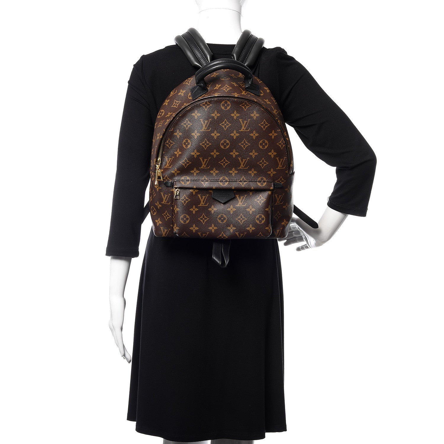 Louis Vuitton Monogram Palm Springs Backpack MM 2 of 9