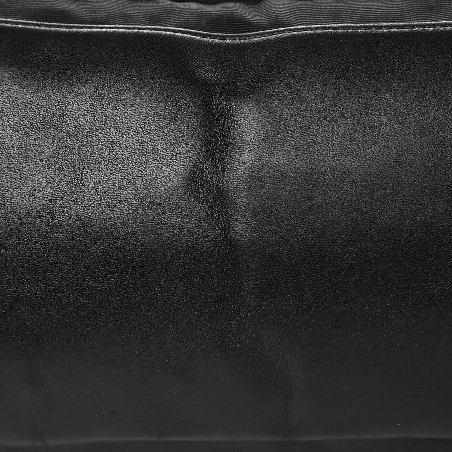 Chanel Lambskin Quilted Lido Shopping Tote Black 11 of 16