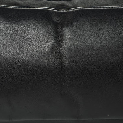 Chanel Lambskin Quilted Lido Shopping Tote Black 11 of 16