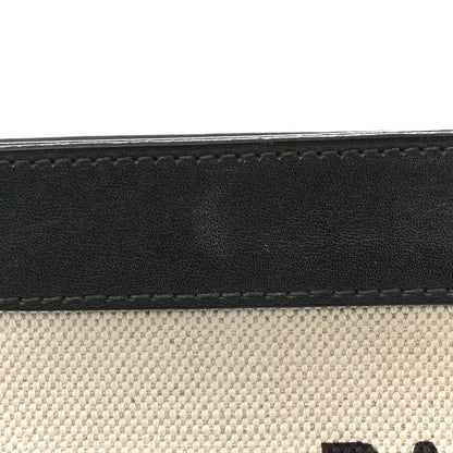 Balenciaga Cotton Canvas Pochette Crossbody Bag Black 11 of 14