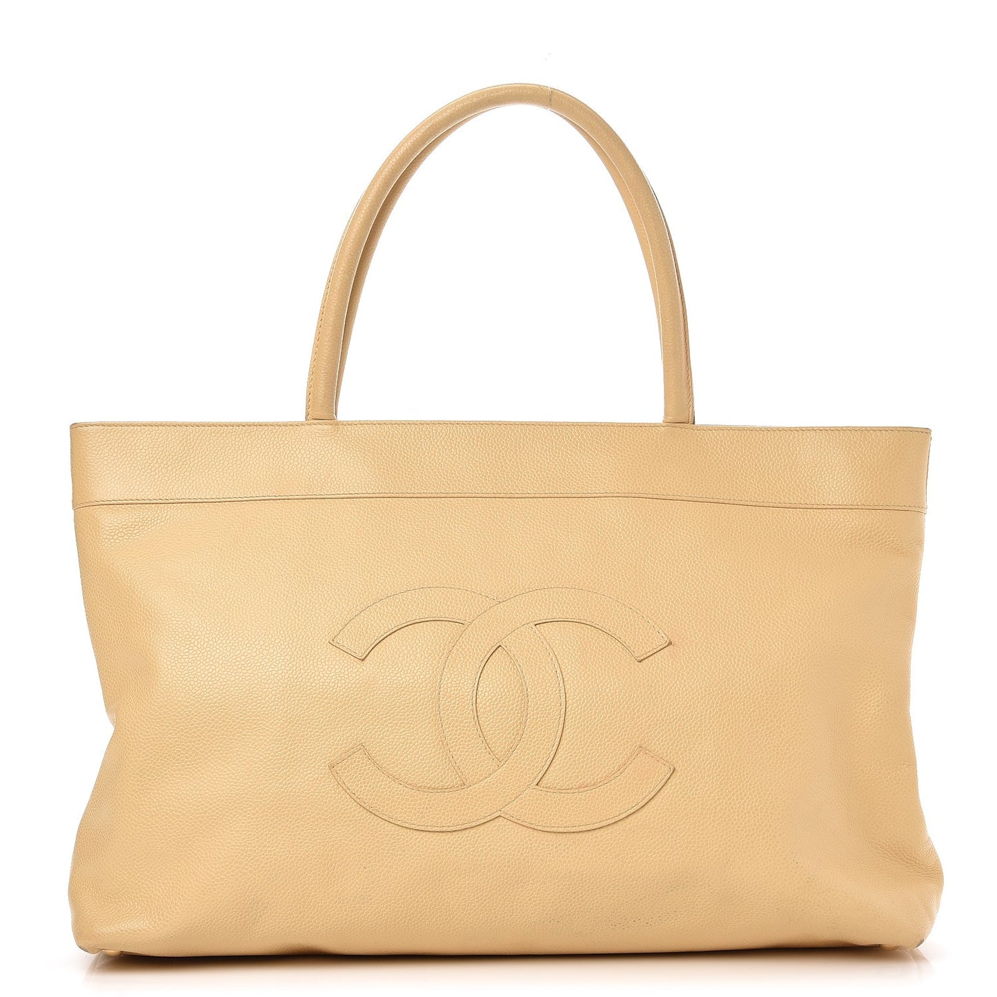 Caviar CC Tote Beige Clair