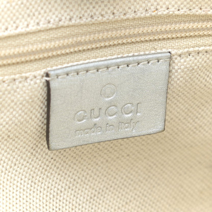 Gucci Guccissima Medium Sukey Tote Silver 8 of 18
