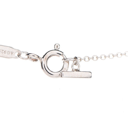 Tiffany Sterling Silver Large T Smile Pendant Necklace 7 of 8