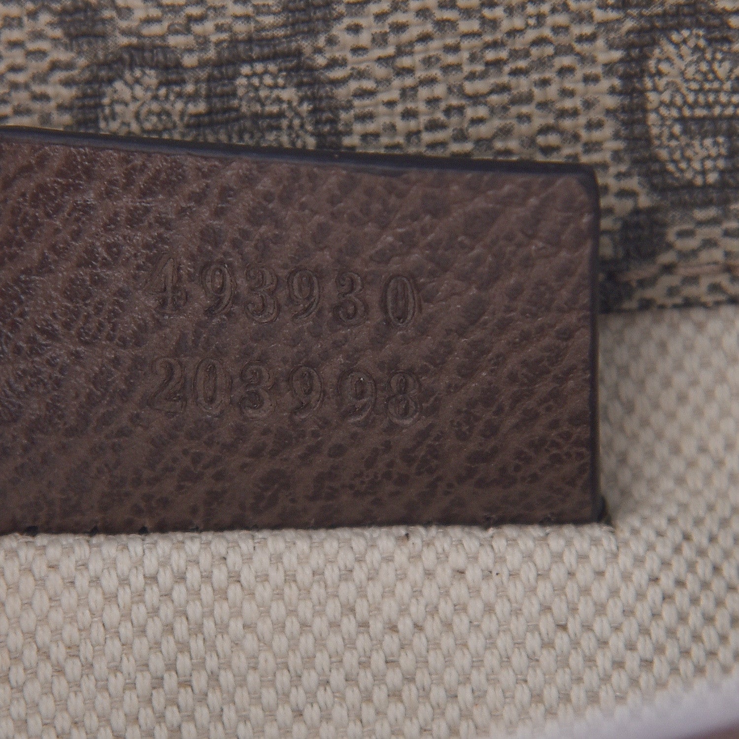 Gucci GG Supreme Monogram Neo Vintage Web Belt Bag Brown 7 of 10
