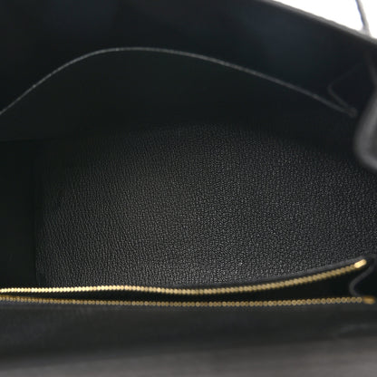Hermes Epsom Kelly Sellier 25 Black 5 of 11