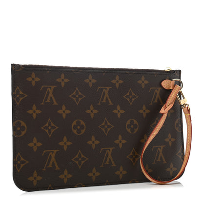 Louis Vuitton Monogram Neverfull MM GM Pochette 3 of 14