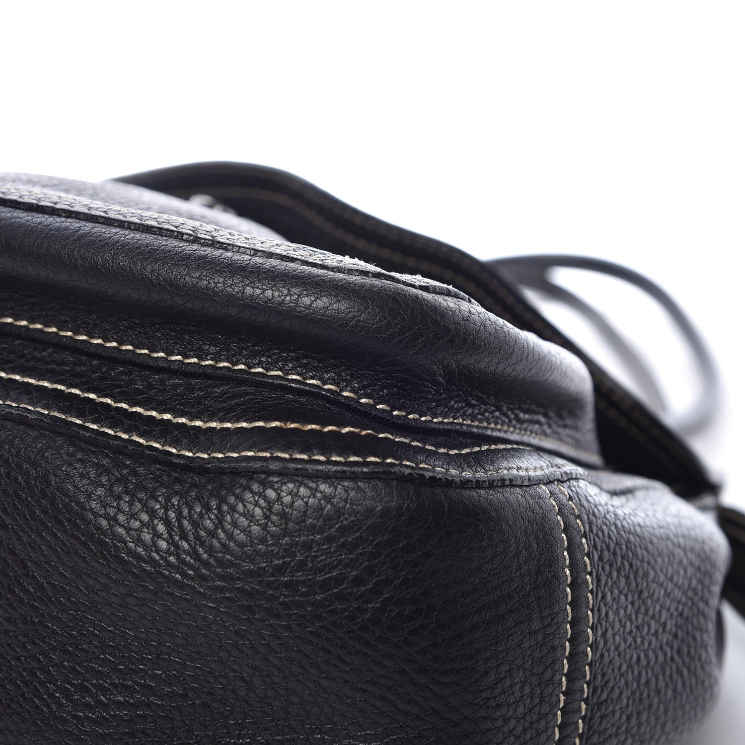 Prada Vitello Daino Hobo Black 9 of 12