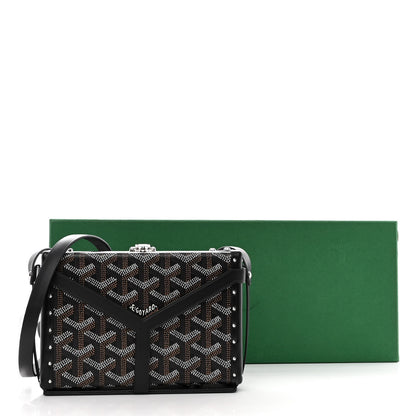 Goyard Goyardine Minaudiere Trunk Bag Black 12 of 12