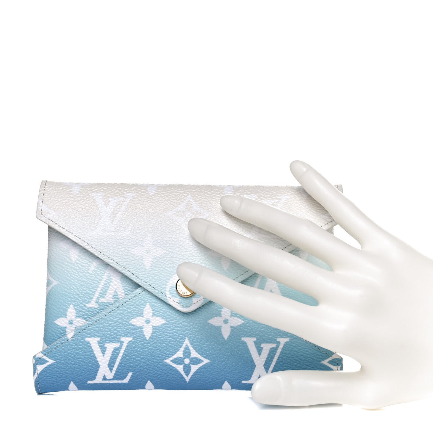 Monogram Giant By The Pool Medium Kirigami Pochette Insert Blue