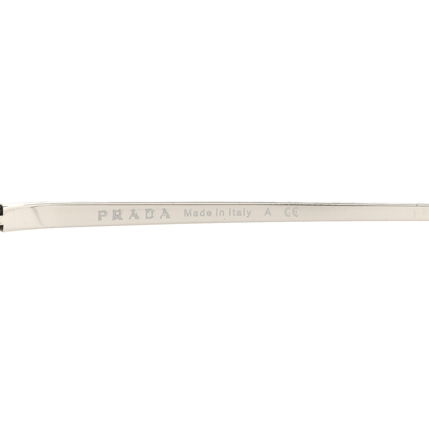 Prada Cat Eye Sunglasses SPR 62V Silver 5 of 6
