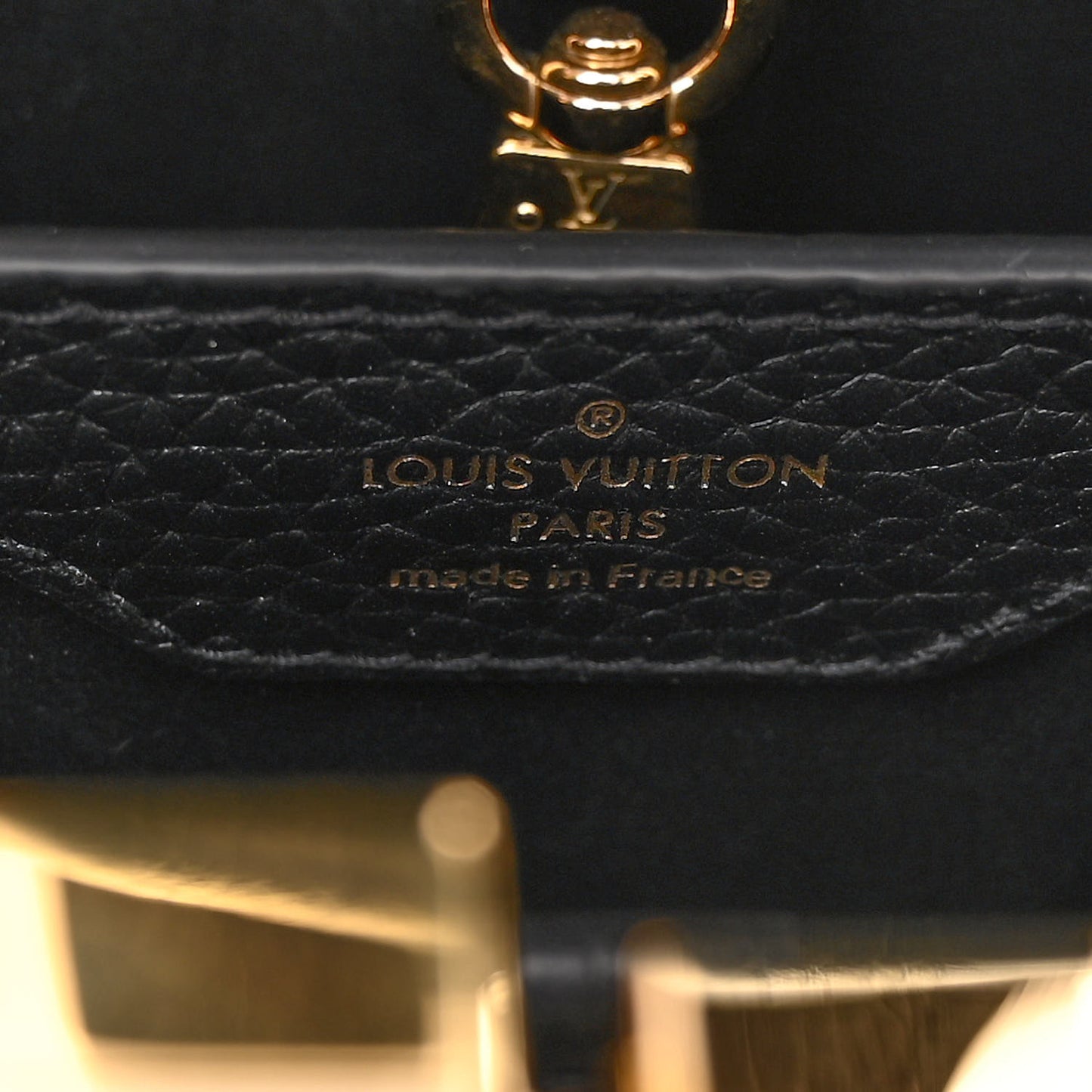 Taurillon Capucines BB Black General Blue