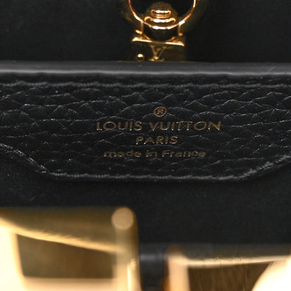 Louis Vuitton Taurillon Capucines BB Black General Blue 6 of 9