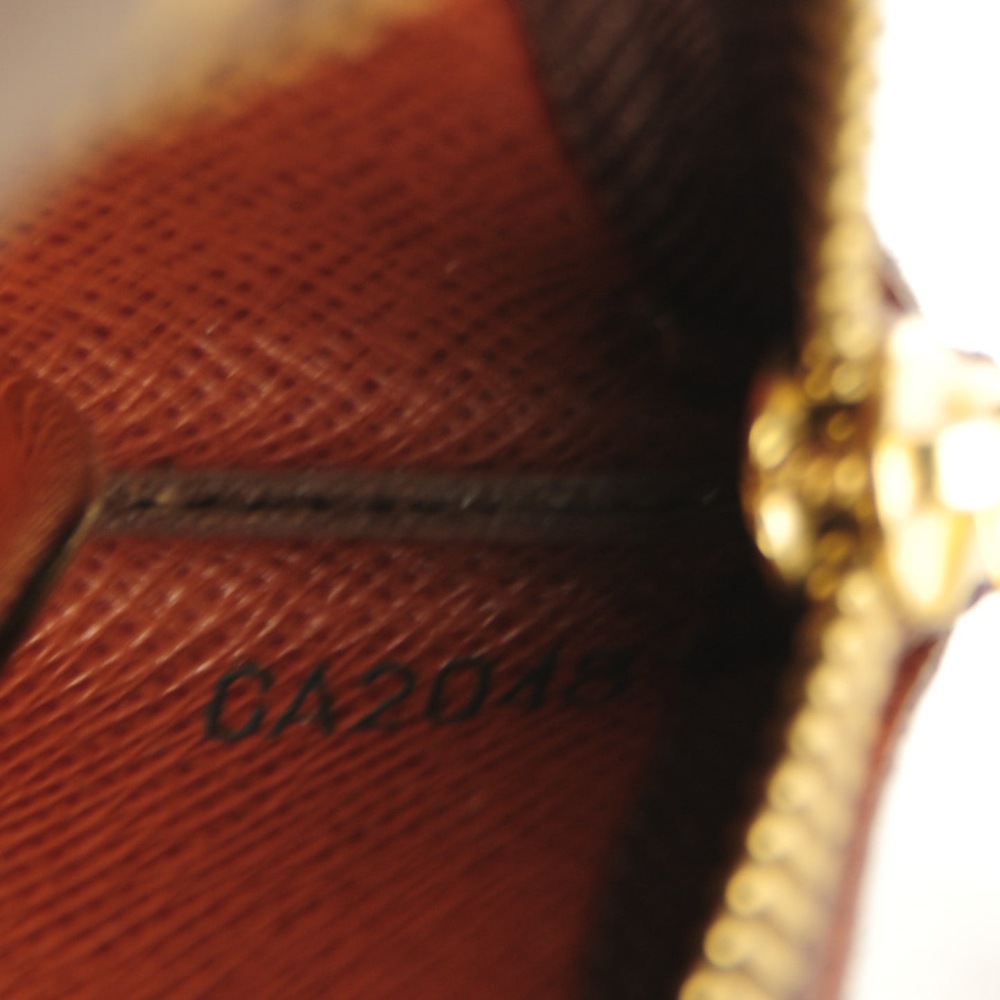 Monogram Key Pouch