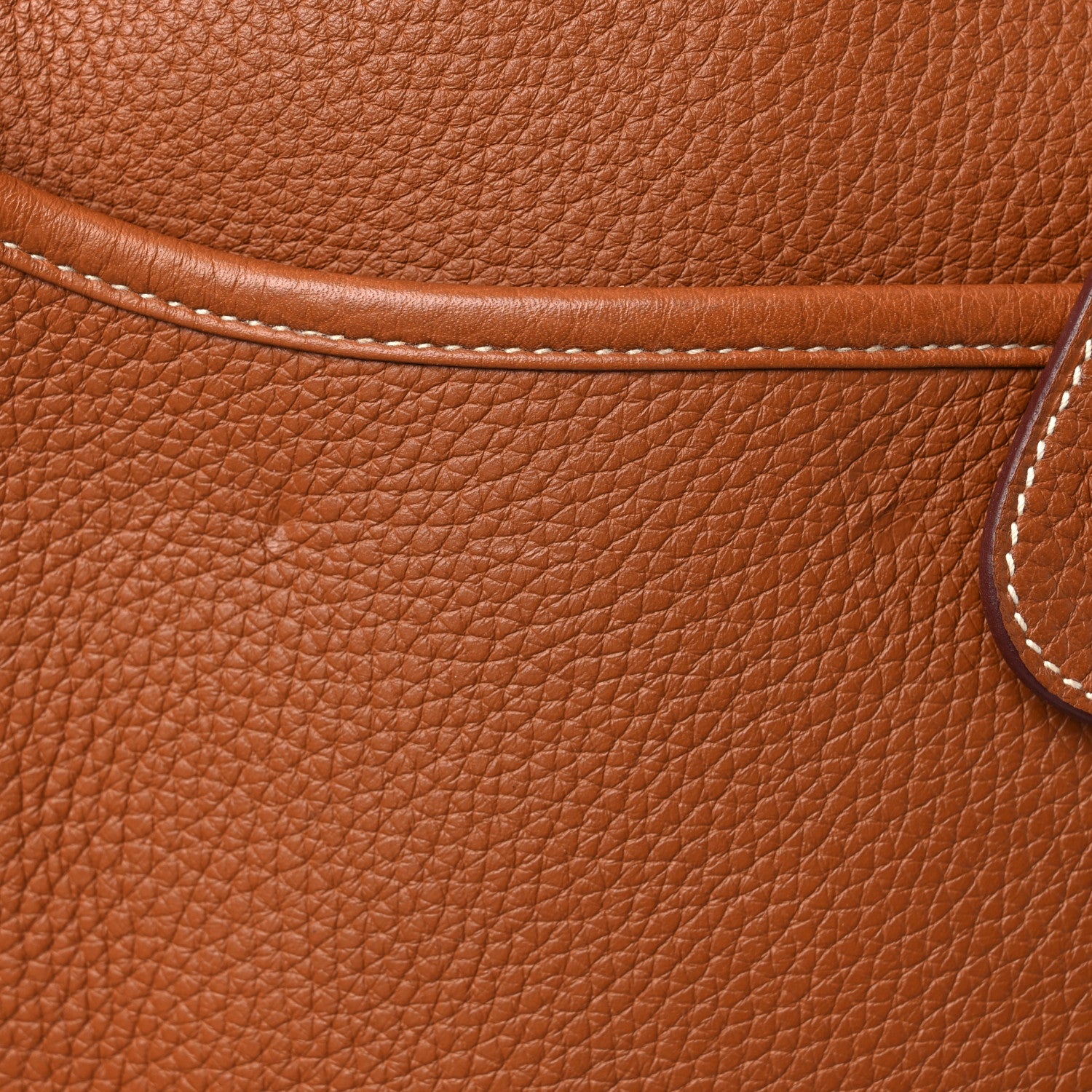 Hermes Taurillon Clemence Evelyne III GM Gold 12 of 13