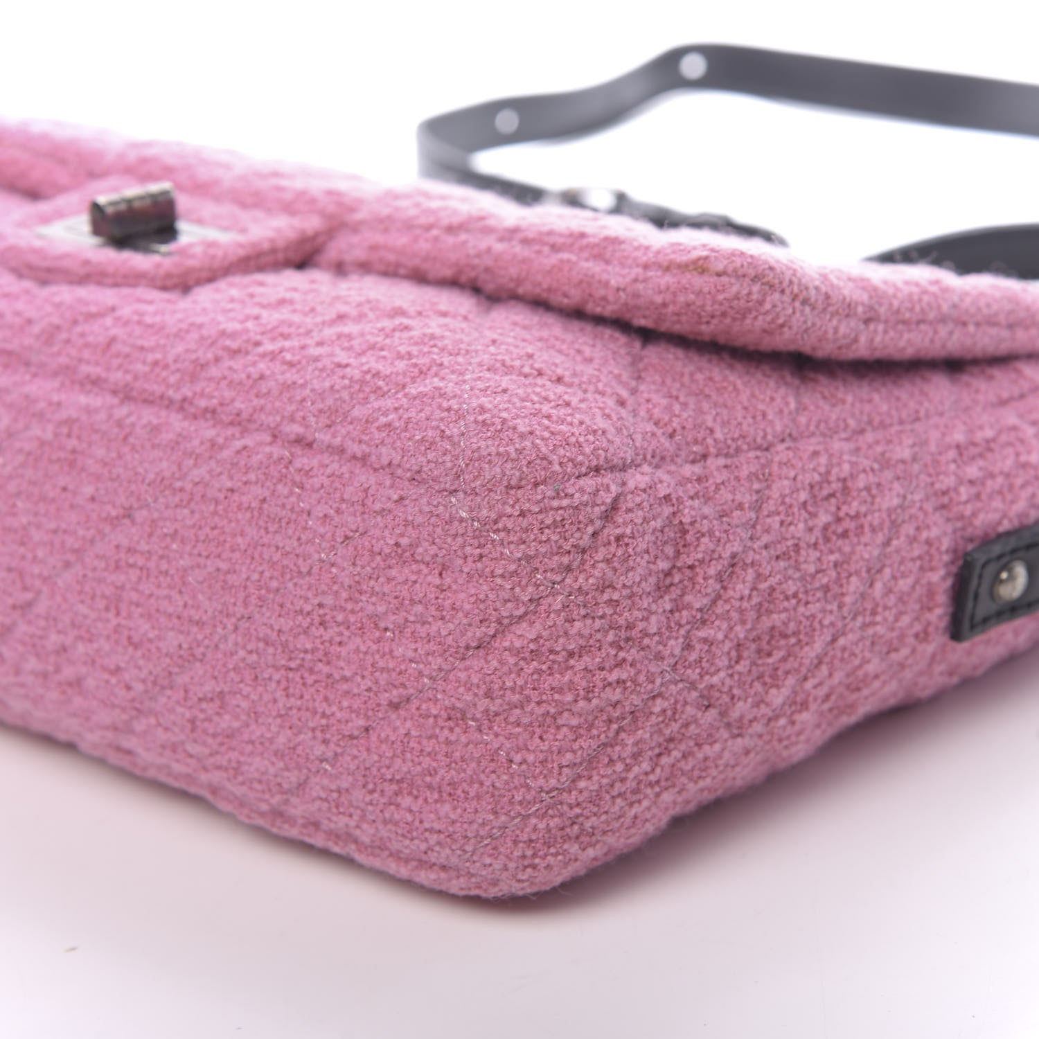 Chanel Tweed Reissue XL Maxi Jumbo Flap Pink 11 of 12