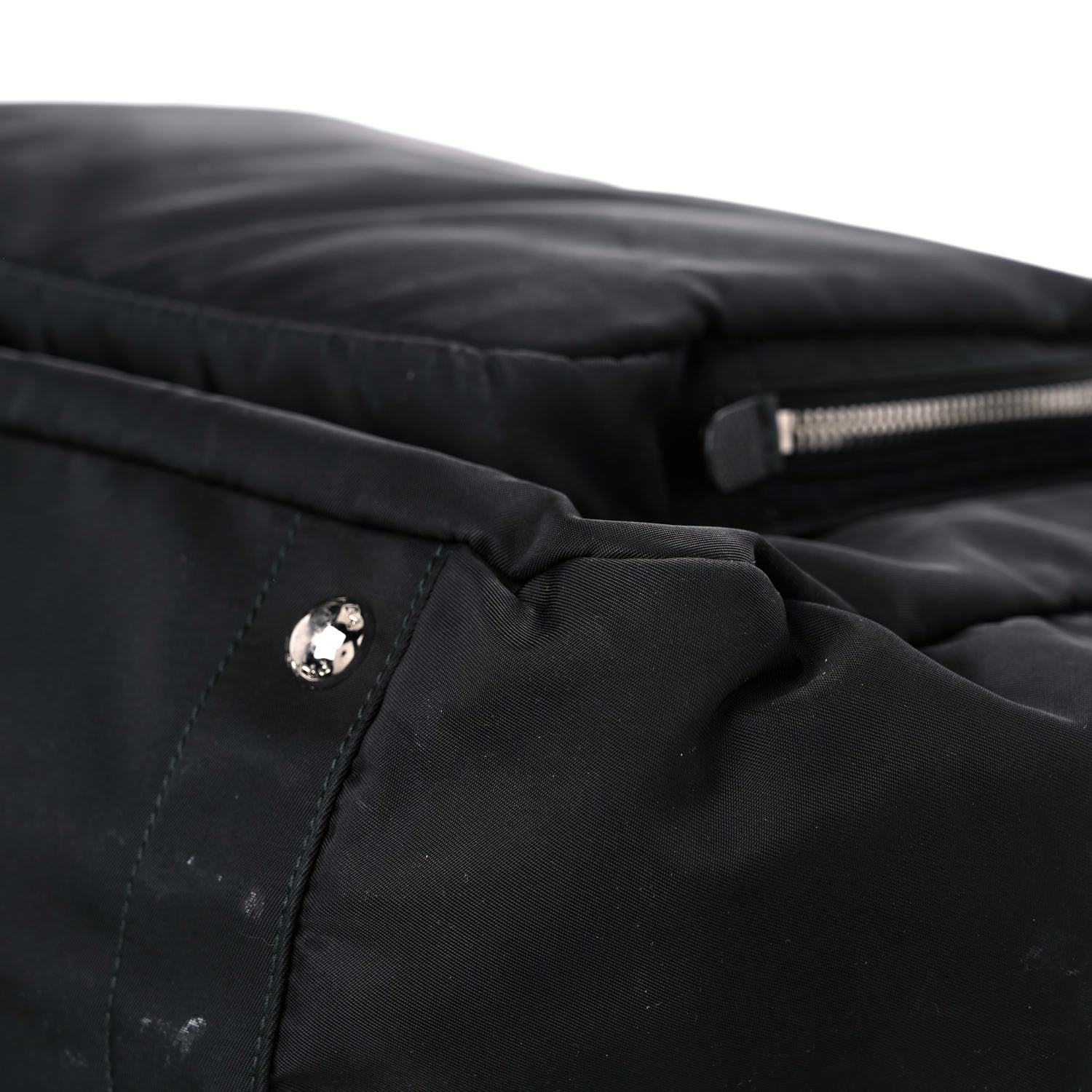 Prada Nylon Vela Baby Bag Black 6 of 21