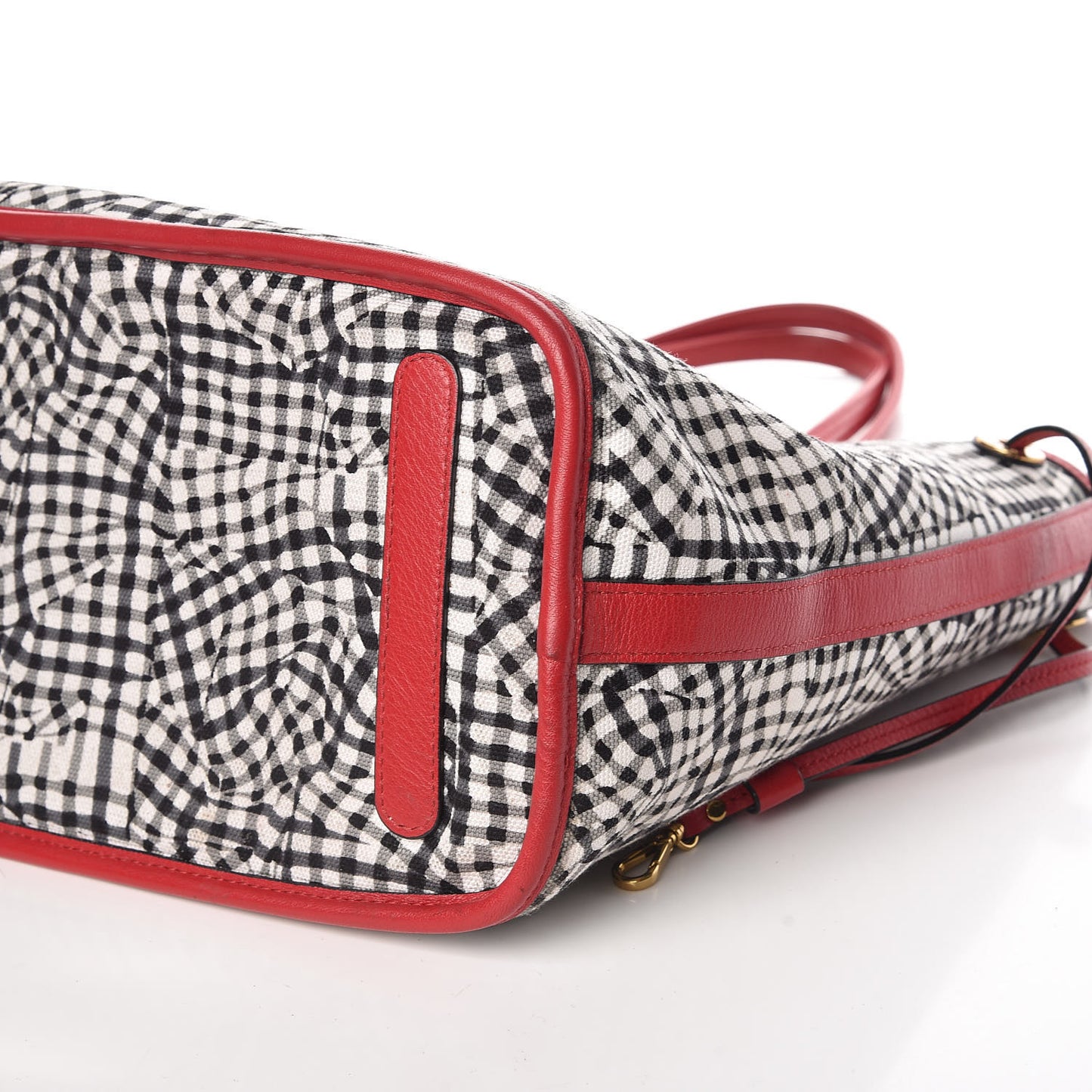Visetos Medium Liz Reversible Shopper Tote Ruby Red