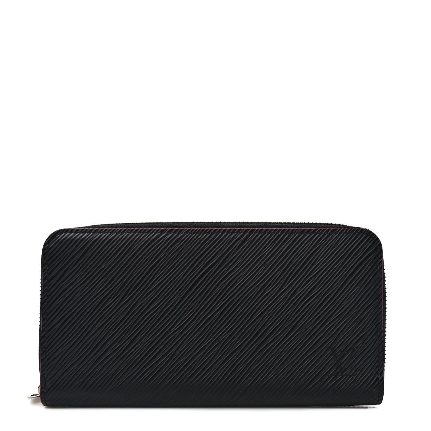 Louis Vuitton Epi Zippy Wallet Black Hot Pink 1 of 7