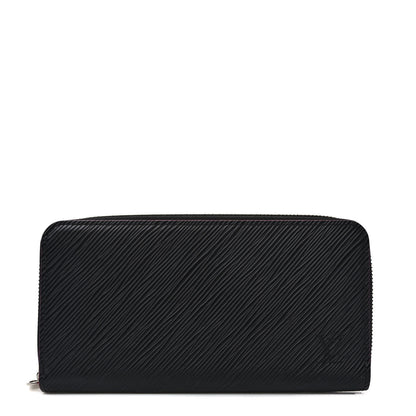 Louis Vuitton Epi Zippy Wallet Black Hot Pink 1 of 7