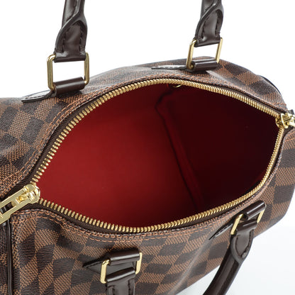Louis Vuitton Damier Ebene Speedy Bandouliere 25 6 of 8