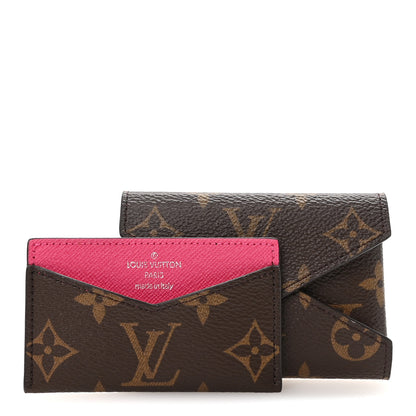 Louis Vuitton Monogram LV Colormania Kirigami Card Holder Pondichery Pink 3 of 9