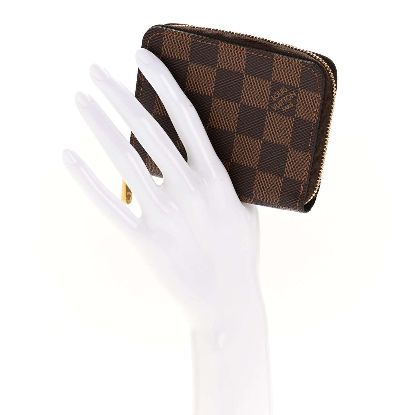 Damier Ebene Zippy Coin Purse