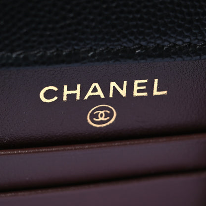 Chanel Caviar Quilted Classic Phone Holder Black 6 of 11
