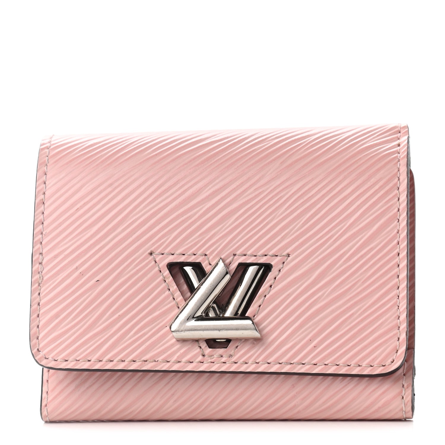 Louis Vuitton Epi Twist Compact Wallet Rose Ballerine 1 of 6