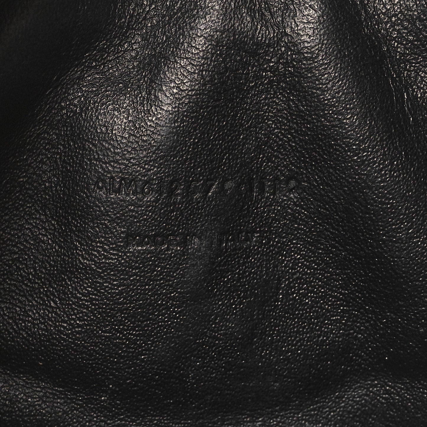 Grain De Poudre Matelasse Monogram Mini Lou Camera Bag Black