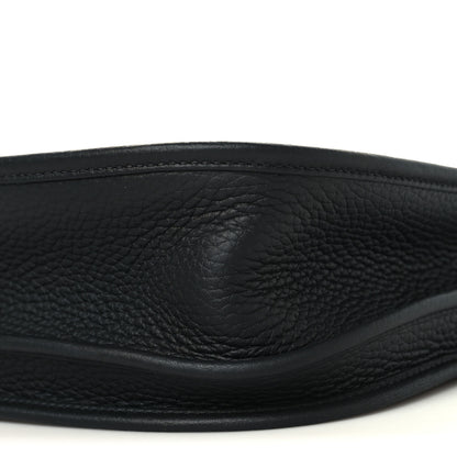 Hermes Taurillon Clemence Evelyne III PM Black 10 of 11