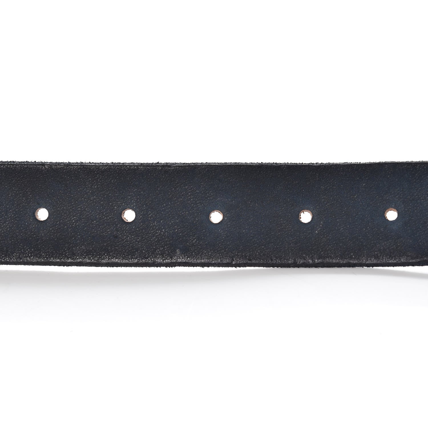 Gucci Cuoio Toscano Nickel Double G 30mm Belt 90 36 Blue 5 of 8