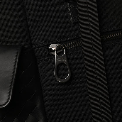 Bottega Veneta Canvas Calfskin Intrecciato Sassolungo Backpack 12 of 12