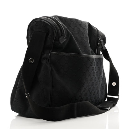 Gucci Monogram Large Diaper Bag Black 3 of 11