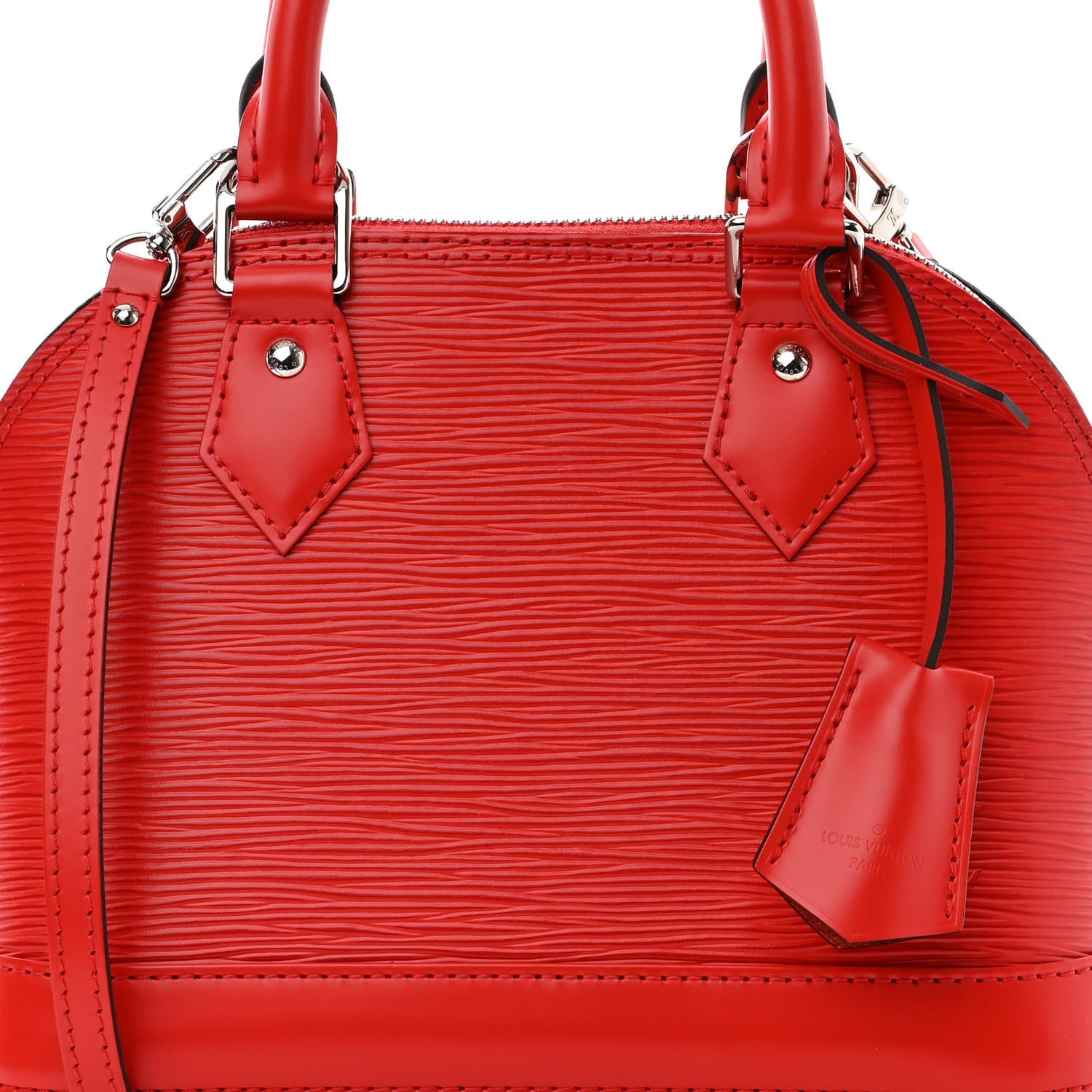 Louis Vuitton Epi Alma BB Coquelicot 7 of 10