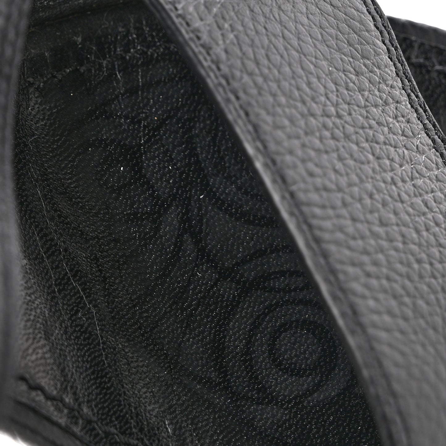 Grained Calfskin Horizon Sandals 36 Black