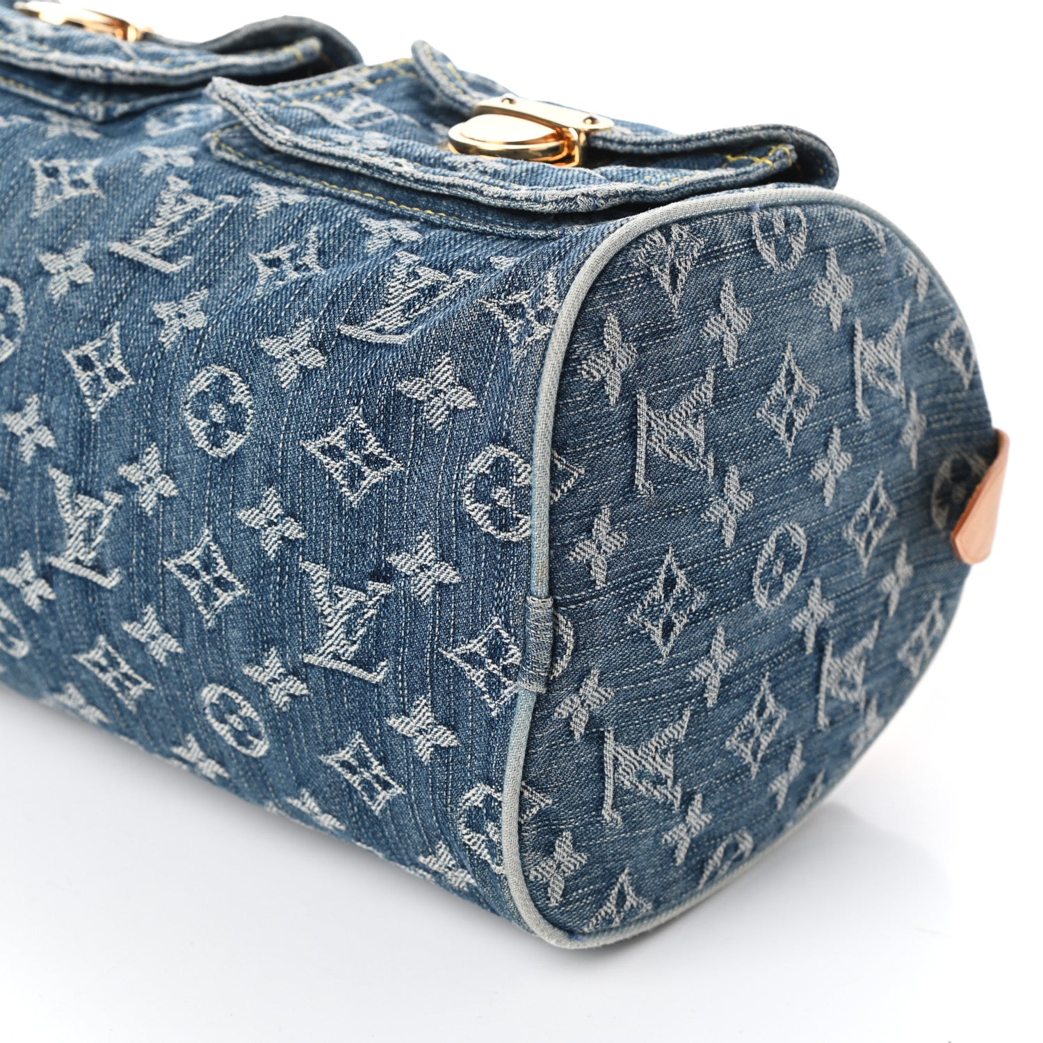 Louis Vuitton Monogram Denim Neo Speedy Blue 10 of 10