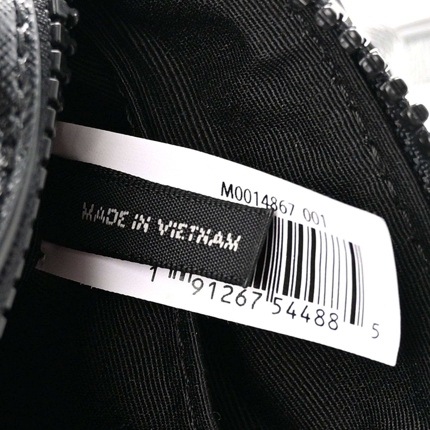 Saffiano Snapshot Camera Bag Black