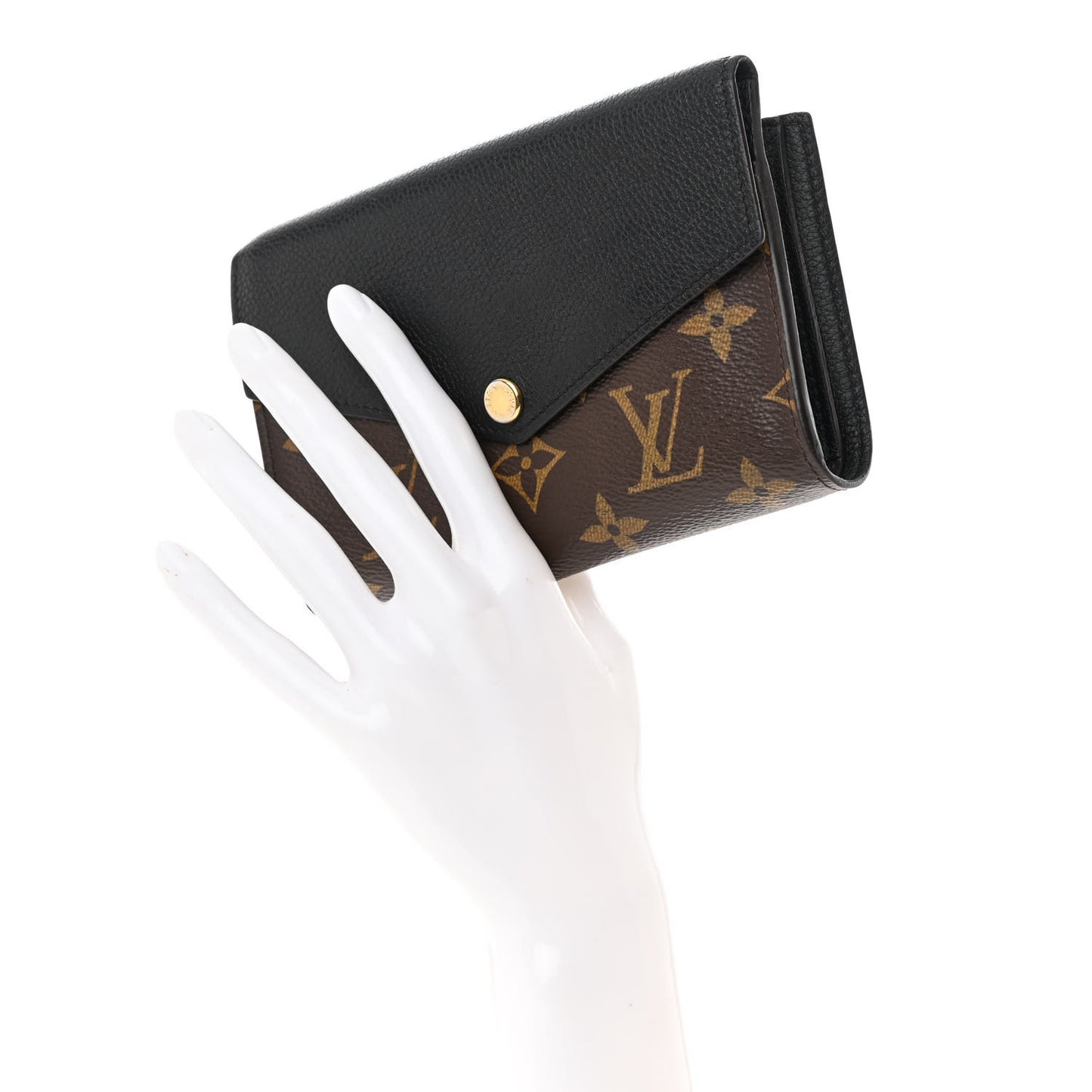 Monogram Pallas Compact Wallet Black