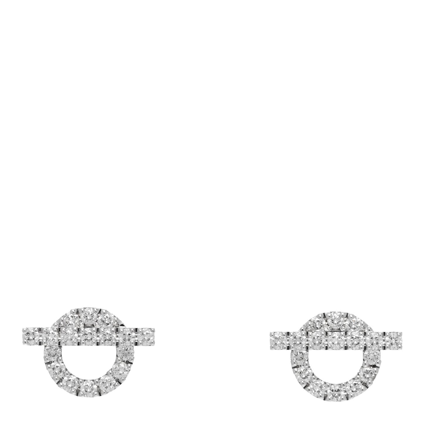 18K White Gold Diamond Finesse Earrings