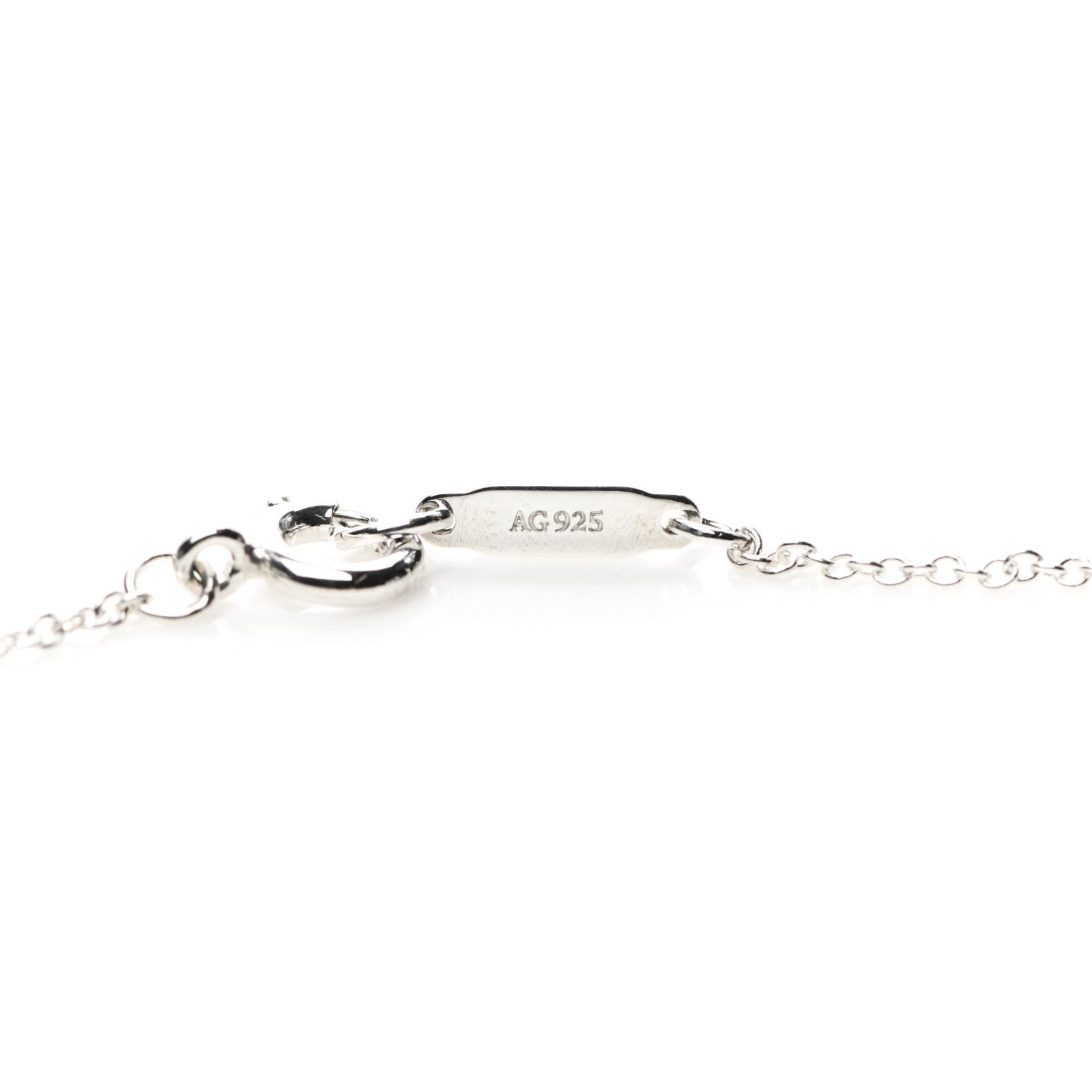 Sterling Silver Small Bow Pendant Necklace